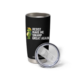 Resist Frog Tumbler Cup Funny Polittical 2025 Meme TS14 Print Your Wear