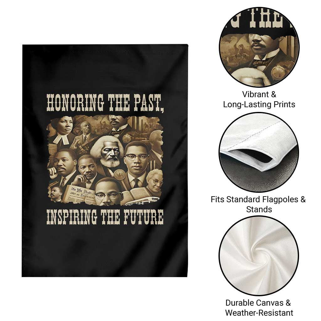 Honoring The Past Inspiring The Future Garden Flag Black History Month TS14 Print Your Wear