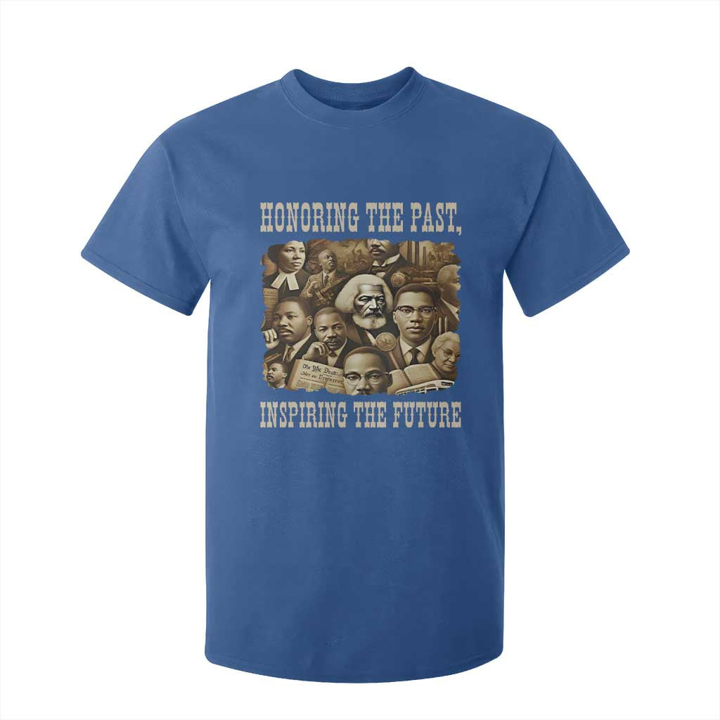 Honoring The Past Inspiring The Future T Shirt For Kid Black History Month TS14 Royal Blue Print Your Wear