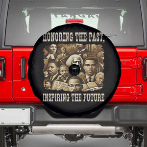Honoring The Past Inspiring The Future Spare Tire Cover Black History Month TS14 Black Print Your Wear