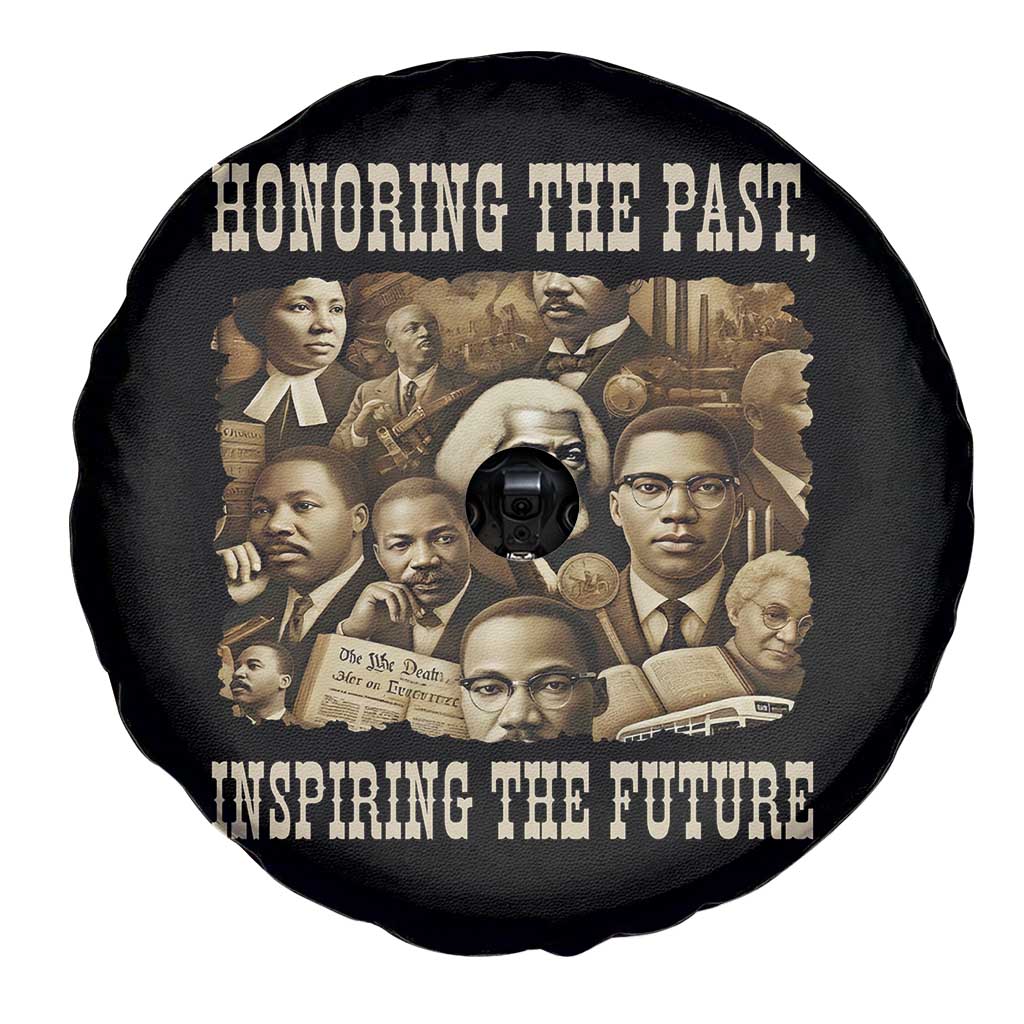 Honoring The Past Inspiring The Future Spare Tire Cover Black History Month TS14 Print Your Wear