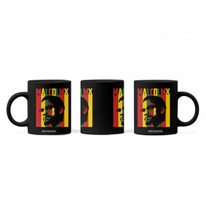 Malcolm X Coffee Mug Pan African Flag Black History TS14 Print Your Wear