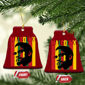 Malcolm X Ceramic Ornament Pan African Flag Black History TS14 Print Your Wear