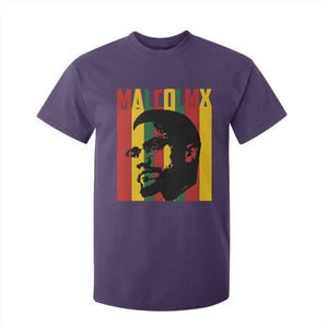 Malcolm X T Shirt For Kid Pan African Flag Black History TS14 Purple Print Your Wear