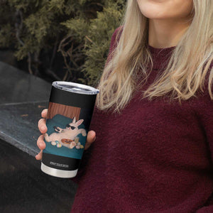 Easter Bunny Iced Coffee Tumbler Cup Funny Animal Meme TS14 Print Your Wear