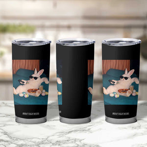 Easter Bunny Iced Coffee Tumbler Cup Funny Animal Meme TS14 Print Your Wear