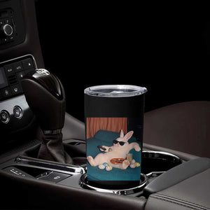 Easter Bunny Iced Coffee Tumbler Cup Funny Animal Meme TS14 Print Your Wear