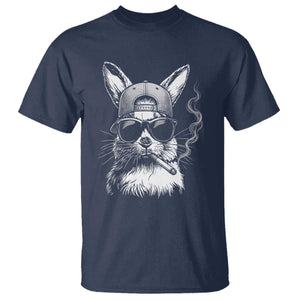 Funny Easter Bunny Smoking Meme T Shirt TS14 Navy Print Your Wear