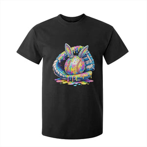 Baseball Easter T Shirt For Kid Drip Ice Cream Sprinkles Baseball Glove TS14 Black Print Your Wear