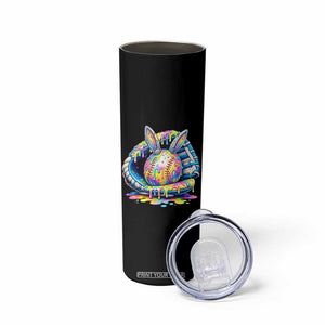Baseball Easter Skinny Tumbler Drip Ice Cream Sprinkles Baseball Glove TS14 Print Your Wear