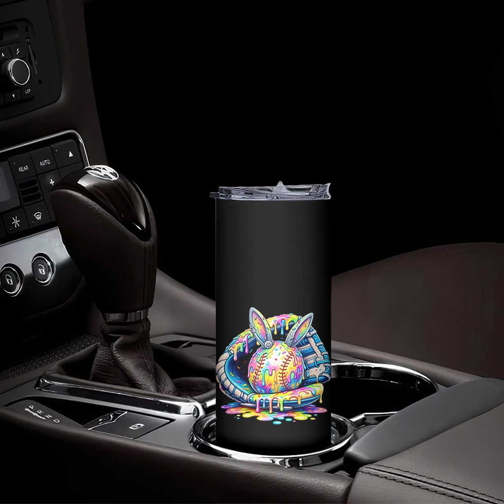 Baseball Easter Skinny Tumbler Drip Ice Cream Sprinkles Baseball Glove TS14 Print Your Wear