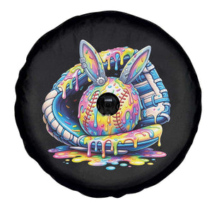 Baseball Easter Spare Tire Cover Drip Ice Cream Sprinkles Baseball Glove TS14 Print Your Wear
