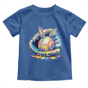 Baseball Easter Toddler T Shirt Drip Ice Cream Sprinkles Baseball Glove TS14 Royal Blue Print Your Wear