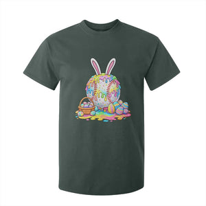 Baseball Easter Drip Ice Cream Sprinkles Egg Gift T Shirt For Kid TS14 Dark Forest Green Print Your Wear