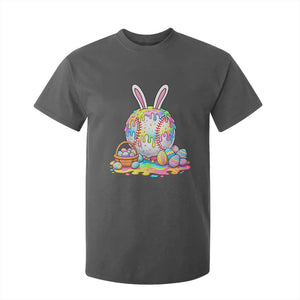 Baseball Easter Drip Ice Cream Sprinkles Egg Gift T Shirt For Kid TS14 Dark Heather Print Your Wear
