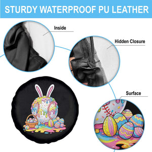Baseball Easter Drip Ice Cream Sprinkles Egg Gift Spare Tire Cover TS14 Print Your Wear