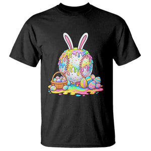 Baseball Easter Drip Ice Cream Sprinkles Egg Gift T Shirt TS14 Black Print Your Wear