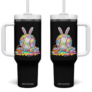 Baseball Easter Drip Ice Cream Sprinkles Egg Gift Tumbler With Handle TS14 One Size: 40 oz Black Print Your Wear