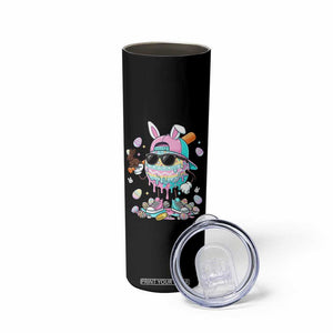 Funny Baseball Easter Skinny Tumbler Drip Ice Cream Bunny Easter TS14 Print Your Wear