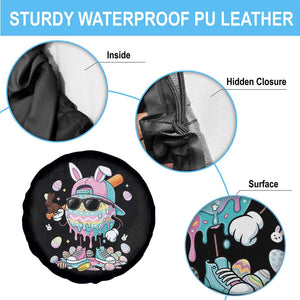 Funny Baseball Easter Spare Tire Cover Drip Ice Cream Bunny Easter TS14 Print Your Wear