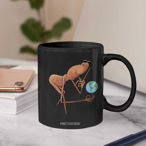 Happy Earth Day Coffee Mug Funny Marcus The Worm Eco Friendly TS14 Print Your Wear