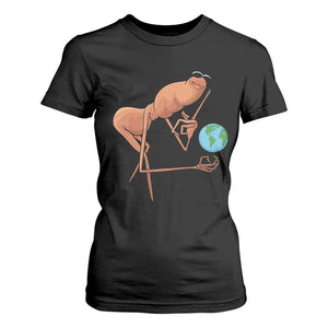 Happy Earth Day T Shirt For Women Funny Marcus The Worm Eco Friendly TS14 Black Print Your Wear
