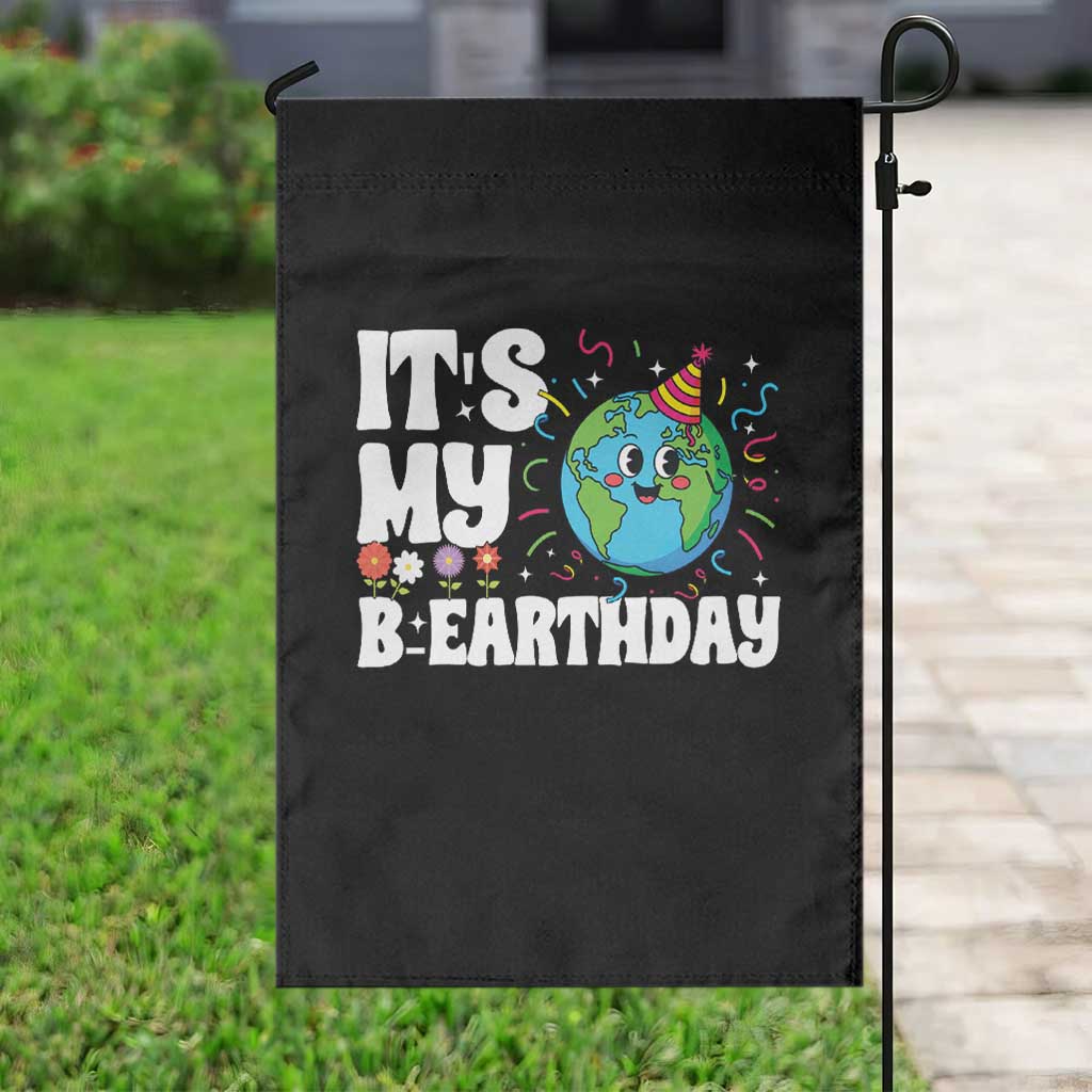 Earth Day Birthday Garden Flag April 22 Nature Lover Eco Birthday Party Gift TS14 Print Your Wear