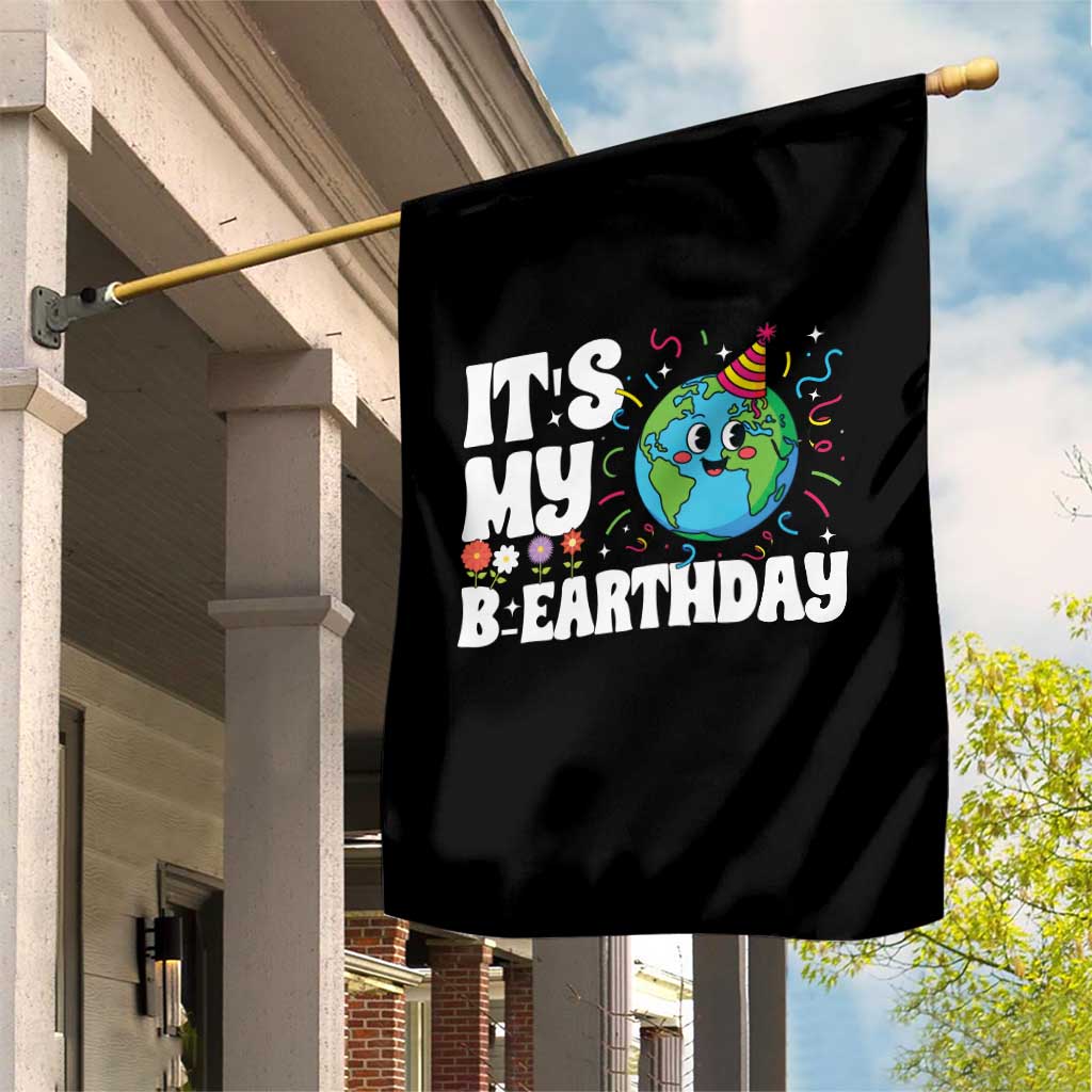 Earth Day Birthday Garden Flag April 22 Nature Lover Eco Birthday Party Gift TS14 Print Your Wear