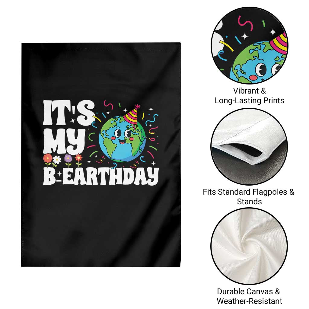 Earth Day Birthday Garden Flag April 22 Nature Lover Eco Birthday Party Gift TS14 Print Your Wear