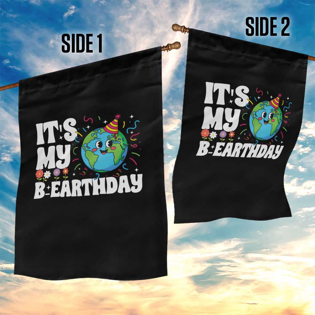 Earth Day Birthday Garden Flag April 22 Nature Lover Eco Birthday Party Gift TS14 Print Your Wear
