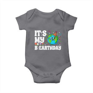 Earth Day Birthday Baby Onesie April 22 Nature Lover Eco Birthday Party Gift TS14 Charcoal Print Your Wear