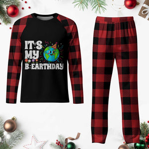 Earth Day Birthday Plaid Pajama Set April 22 Nature Lover Eco Birthday Party Gift TS14 Buffalo Plaid Print Your Wear