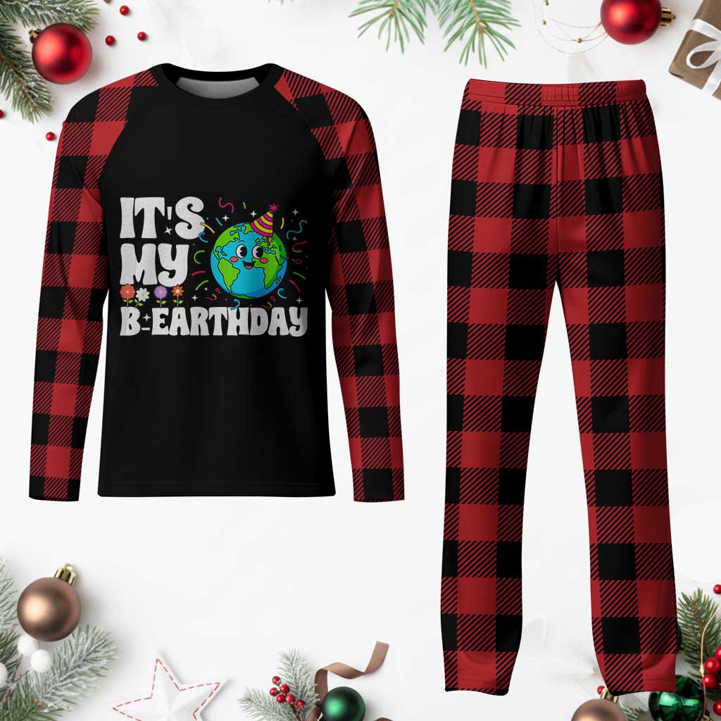 Earth Day Birthday Plaid Pajama Set April 22 Nature Lover Eco Birthday Party Gift TS14 Buffalo Plaid Print Your Wear