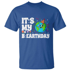 Earth Day Birthday T Shirt April 22 Nature Lover Eco Birthday Party Gift TS14 Royal Blue Print Your Wear