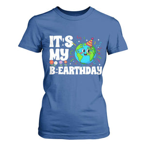 Earth Day Birthday T Shirt For Women April 22 Nature Lover Eco Birthday Party Gift TS14 Royal Blue Print Your Wear
