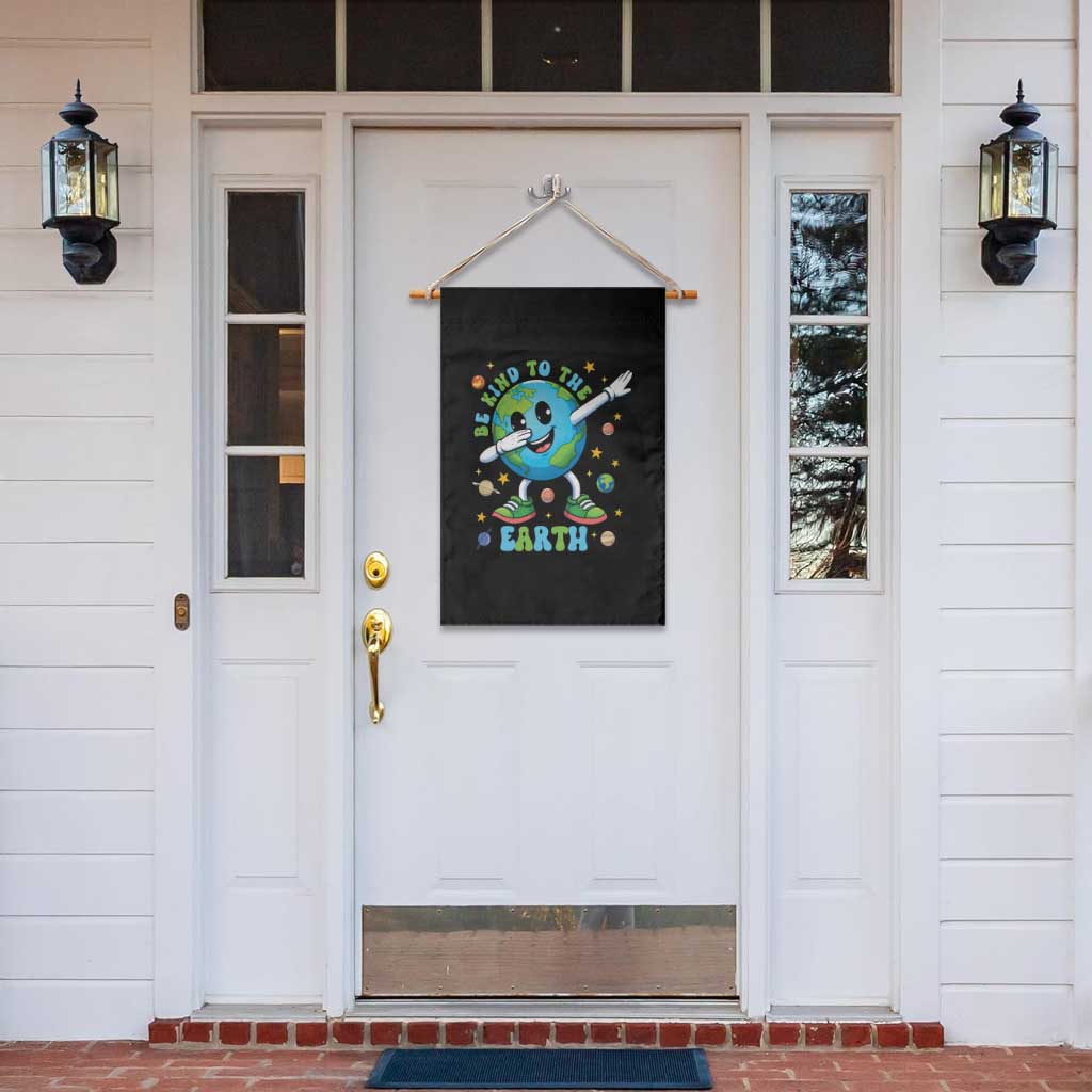 Be Kind To The Earth Garden Flag Cute Environmental Awareness Earth Day TS14 Print Your Wear