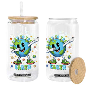 Be Kind To The Earth Glass Can Cute Environmental Awareness Earth Day TS14 Print Your Wear