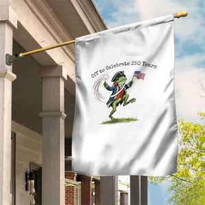 250th Anniversary USA Garden Flag Funny Patriotic Frog USA Independence Day TS14 Print Your Wear