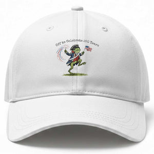 250th Anniversary USA Baseball Cap Funny Patriotic Frog USA Independence Day TS14 Print Your Wear