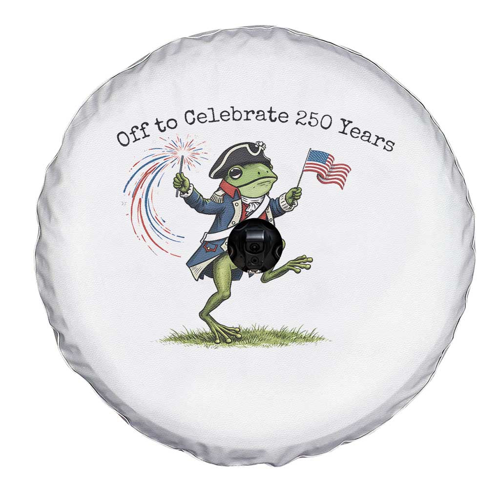 250th Anniversary USA Spare Tire Cover Funny Patriotic Frog USA Independence Day TS14 Print Your Wear