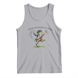 250th Anniversary USA Tank Top Funny Patriotic Frog USA Independence Day TS14 Athletic Heather Print Your Wear