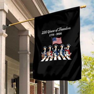 250 Years Of Freedom Garden Flag Silly Goose Patriotic 4th of July TS14 Print Your Wear
