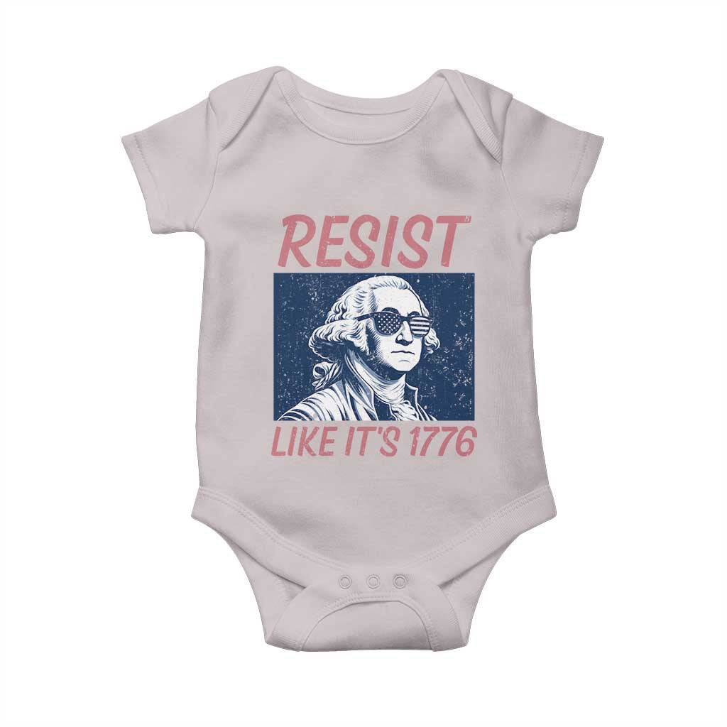 Resist Like its 1776 Baby Onesie America 4th of July 250 Years Freedom