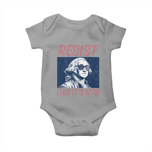 Resist Like its 1776 Baby Onesie America 4th of July 250 Years Freedom
