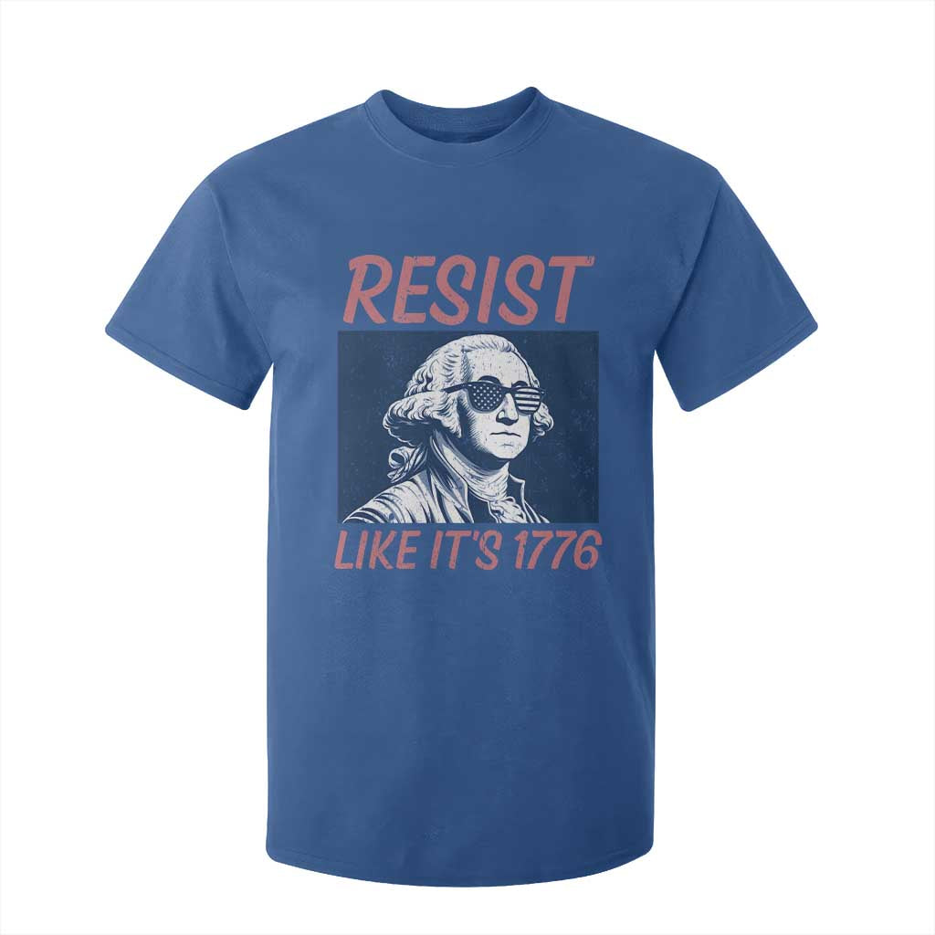 Resist Like its 1776 T Shirt For Kid America 4th of July 250 Years Freedom