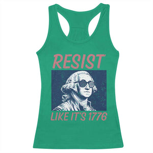 Resist Like its 1776 Racerback Tank Top America 4th of July 250 Years Freedom