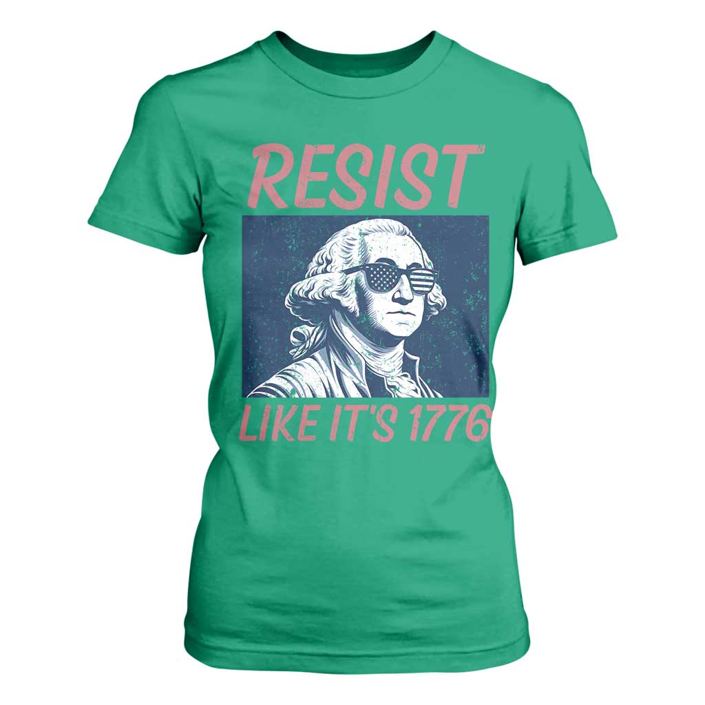 Resist Like its 1776 T Shirt For Women America 4th of July 250 Years Freedom