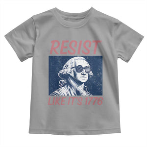 Resist Like its 1776 Toddler T Shirt America 4th of July 250 Years Freedom