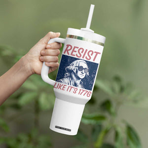 Resist Like its 1776 Tumbler With Handle America 4th of July 250 Years Freedom