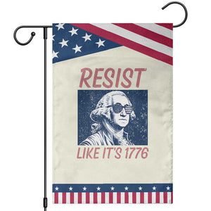 Resist Like its 1776 Patriotic Garden Flag America 4th of July 250 Years Freedom